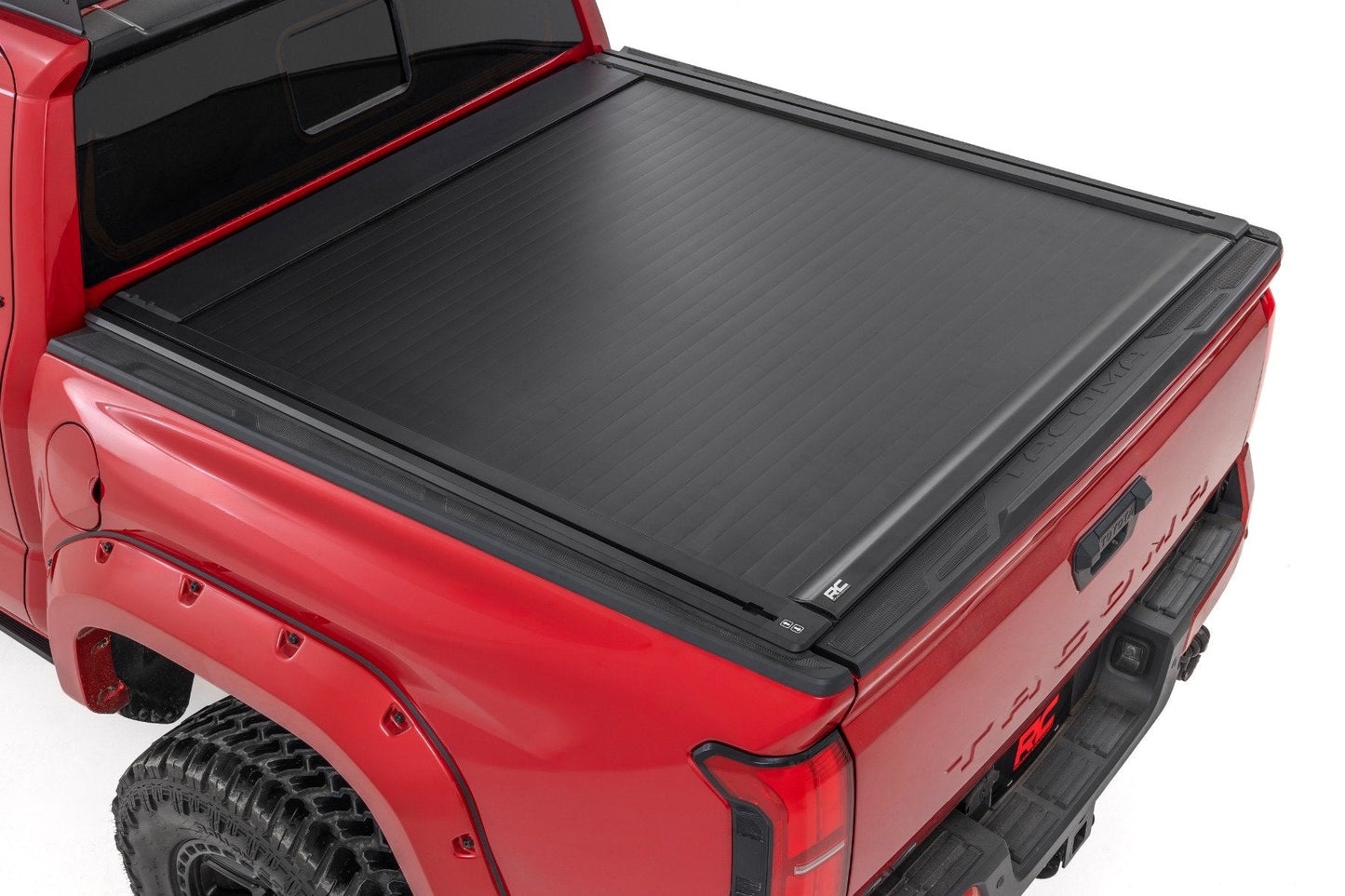 Rough Country 51515551 Powered Retractable Bed Cover | 5' Bed | Toyota Tacoma 2WD/4WD (2024-2026)
