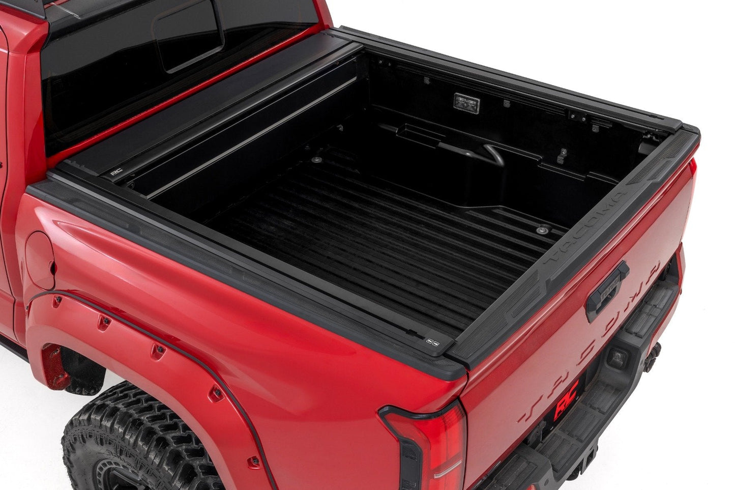 Rough Country 51515551 Powered Retractable Bed Cover | 5' Bed | Toyota Tacoma 2WD/4WD (2024-2026)