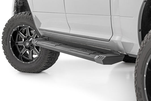 Rough Country SRB091785A HD2 Running Boards | Crewmax Cab | Ram 1500/2500/3500 2WD/4WD (2010-2025 & Classic)