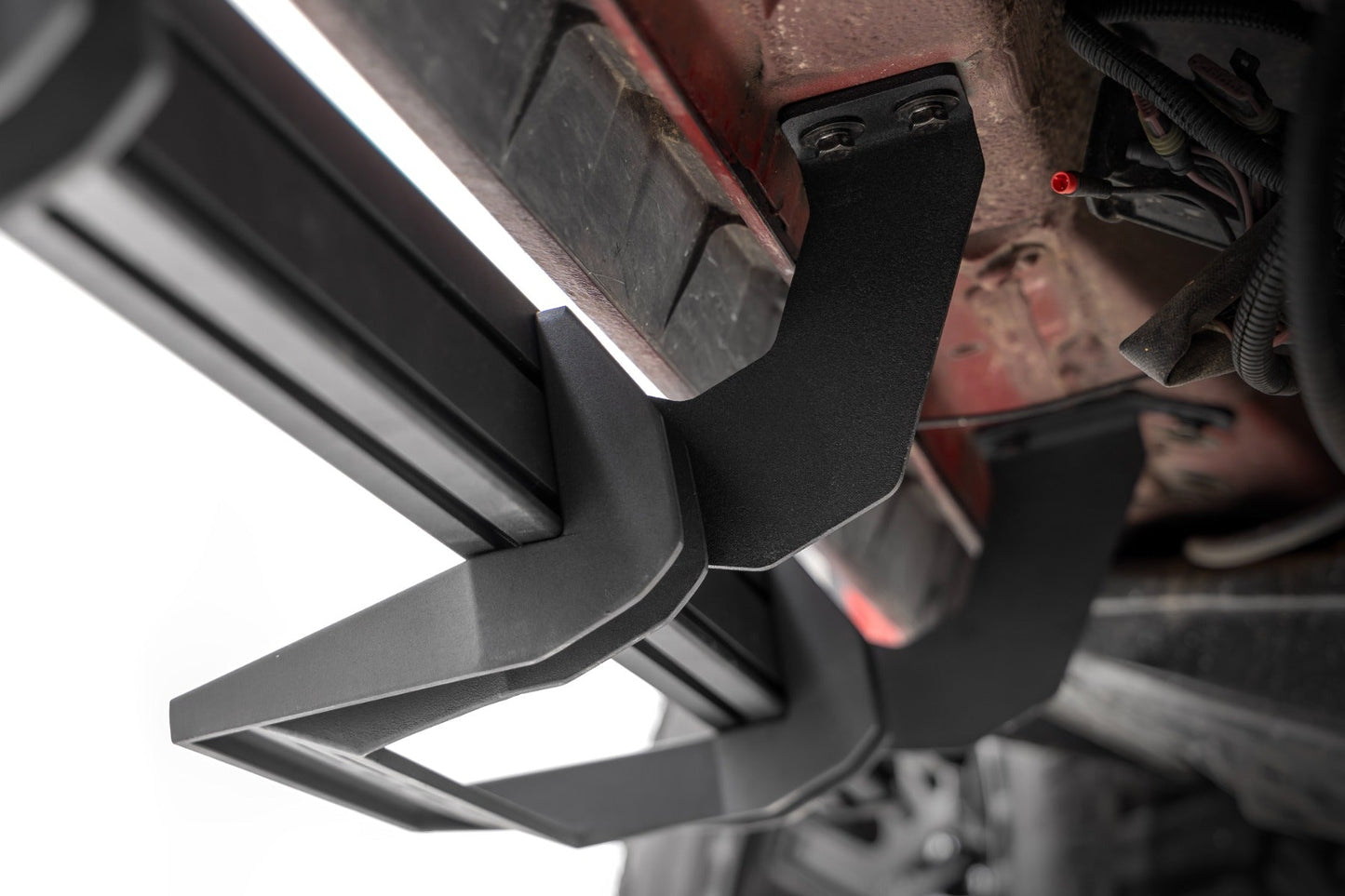 Rough Country 71097 SRL2 Adj Aluminum Steps | CrewMax | Toyota Tundra 2WD/4WD (2022-2025)