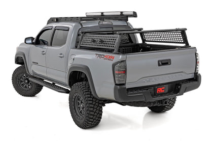 Rough Country 44012 RPT2 Running Board | Double Cab | Black | Toyota Tacoma 2WD/4WD (2016-2023)