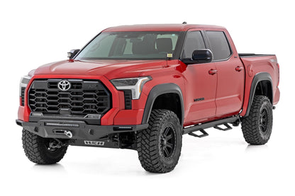 Rough Country 71097 SRL2 Adj Aluminum Steps | CrewMax | Toyota Tundra 2WD/4WD (2022-2025)