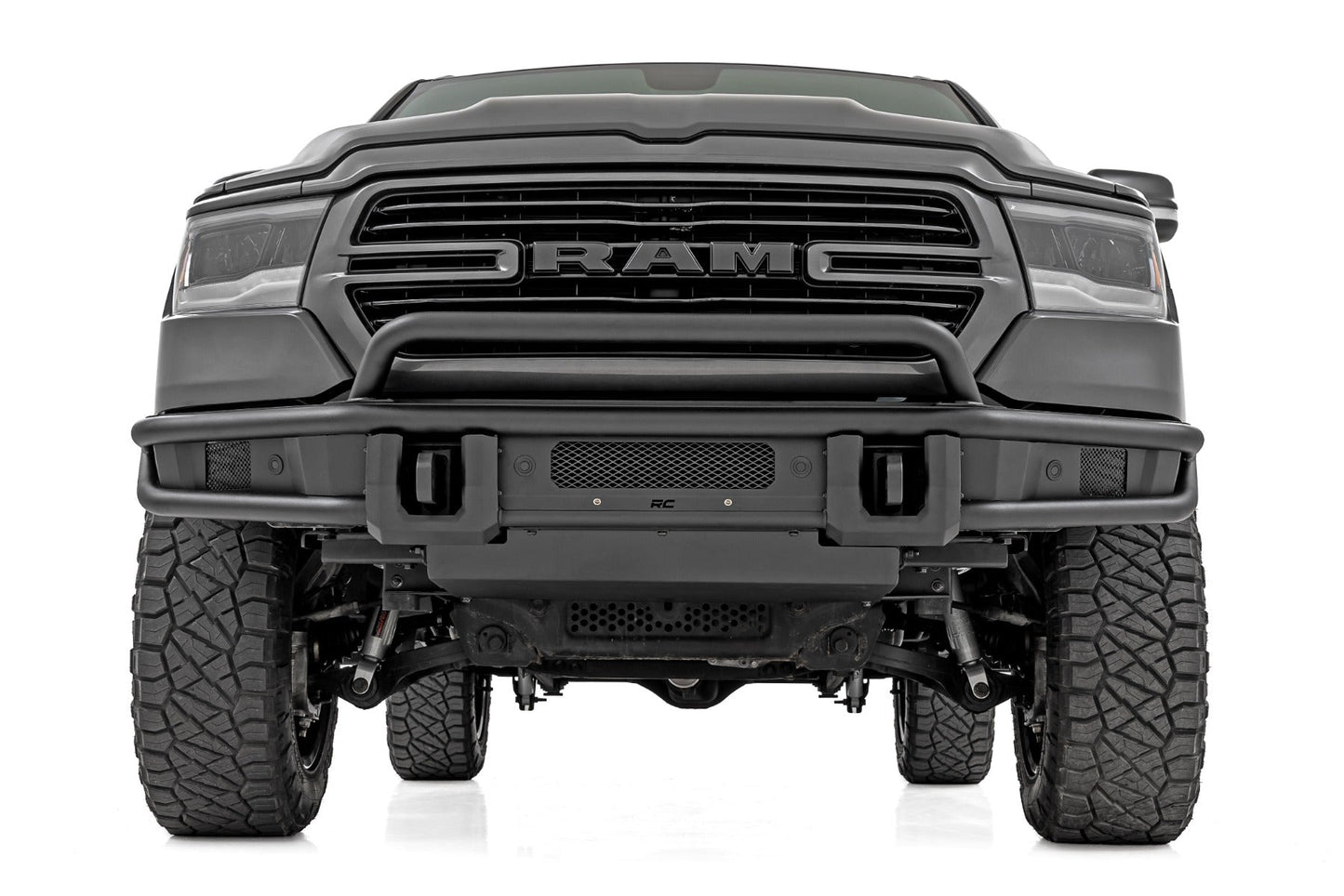 Rough Country 51214 Front Bumper | Tubular | Ram 1500 2WD/4WD (2019-2024)