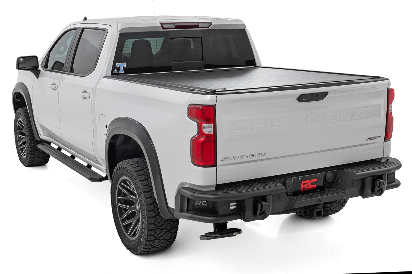 Rough Country 55007 Multi-Color LED Running Boards | Crew Cab | Chevy/GMC 1500/2500HD/3500HD (19-26 & Refresh)