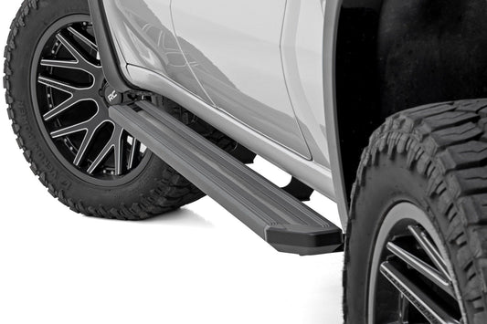 Rough Country 55007 Multi-Color LED Running Boards | Crew Cab | Chevy/GMC 1500/2500HD/3500HD (19-26 & Refresh)