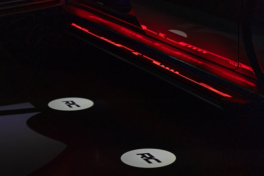 Rough Country 55004 Multi-Color LED Running Boards | Crew Cab | Ram 1500 (19-26)/1500 TRX (21-24)