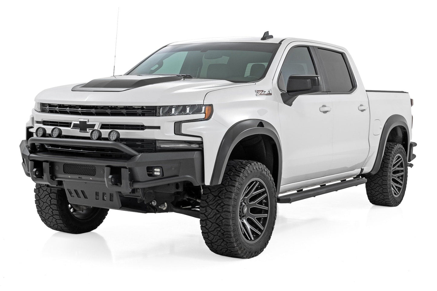 Rough Country 55007 Multi-Color LED Running Boards | Crew Cab | Chevy/GMC 1500/2500HD/3500HD (19-26 & Refresh)