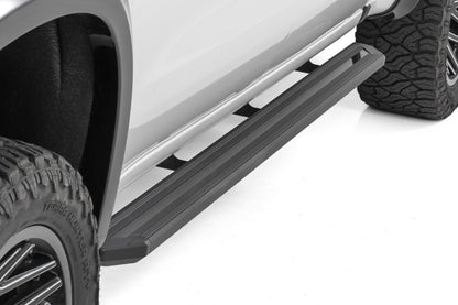 Rough Country 55007 Multi-Color LED Running Boards | Crew Cab | Chevy/GMC 1500/2500HD/3500HD (19-26 & Refresh)