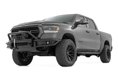 Rough Country 51214W Front Bumper | Tubular | Winch Mount | Ram 1500 2WD/4WD (2019-2024)