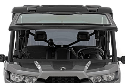 Rough Country 98418213 Electric Tilt Windshield | Glass | Can-Am Defender HD 8/HD 9/HD 10