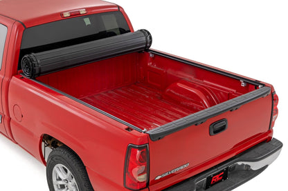 Rough Country 50288650 Hard Roll Up Bed Cover | 6'7" Bed | Chevy/GMC 1500 (00-06 & Classic)