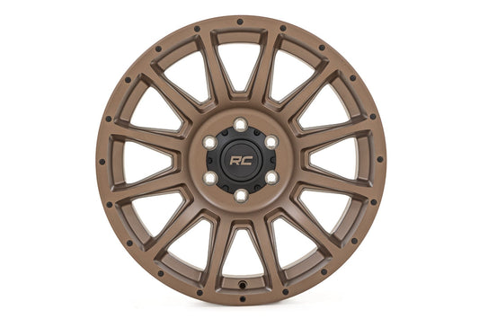 Rough Country 90200917 Rough Country 90 Series Wheel | One-Piece | Bronze | 20x9 | 6x135 | 0mm