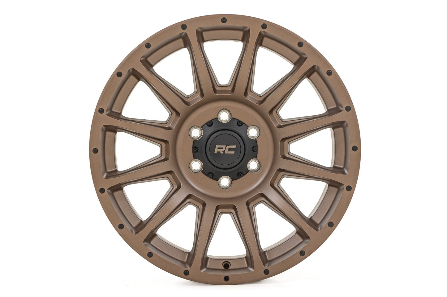 Rough Country 90202417 Rough Country 90 Series Wheel | One-Piece | Bronze | 20x10 | 6x135 | -25mm