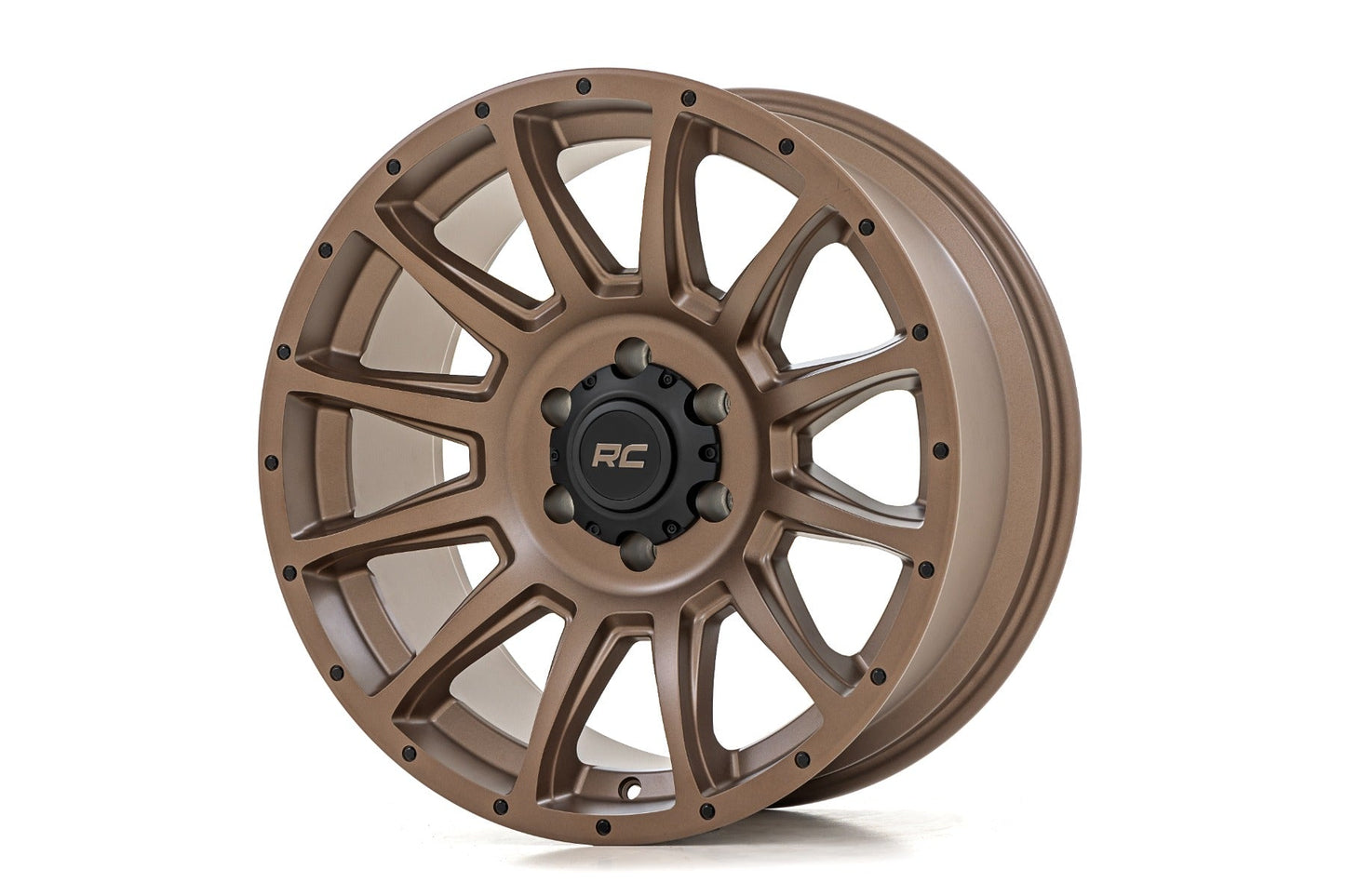 Rough Country 90180917 Rough Country 90 Series Wheel | One-Piece | Bronze | 18x9 | 6x135 | 0mm