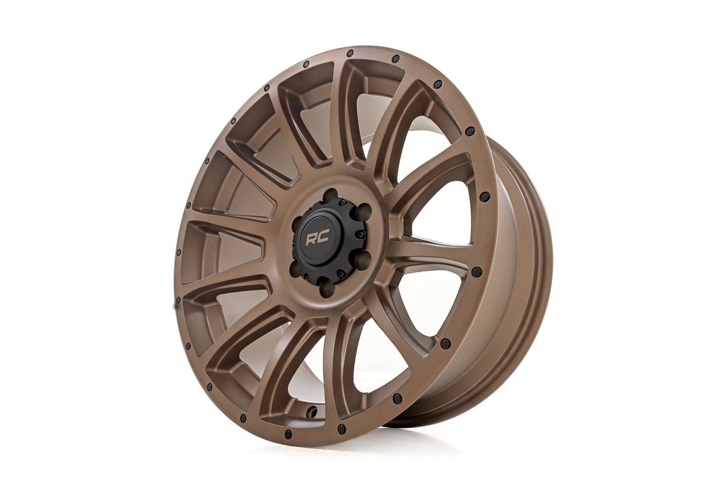 Rough Country 90180911 Rough Country 90 Series Wheel | One-Piece | Bronze | 18x9 | 8x170 | 0mm