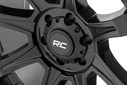 Rough Country 81201805 Rough Country 81 Series Wheel | One-Piece | Semi Gloss Black | 20x9 | 5x150 | +18
