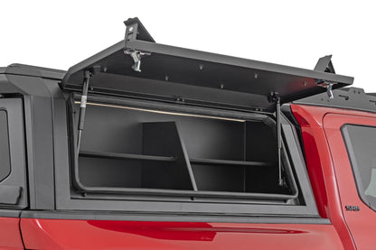 Rough Country 734075 Bed Cap Side Shelf Storage Bin | Passengers Side | Toyota Tacoma (16-26)