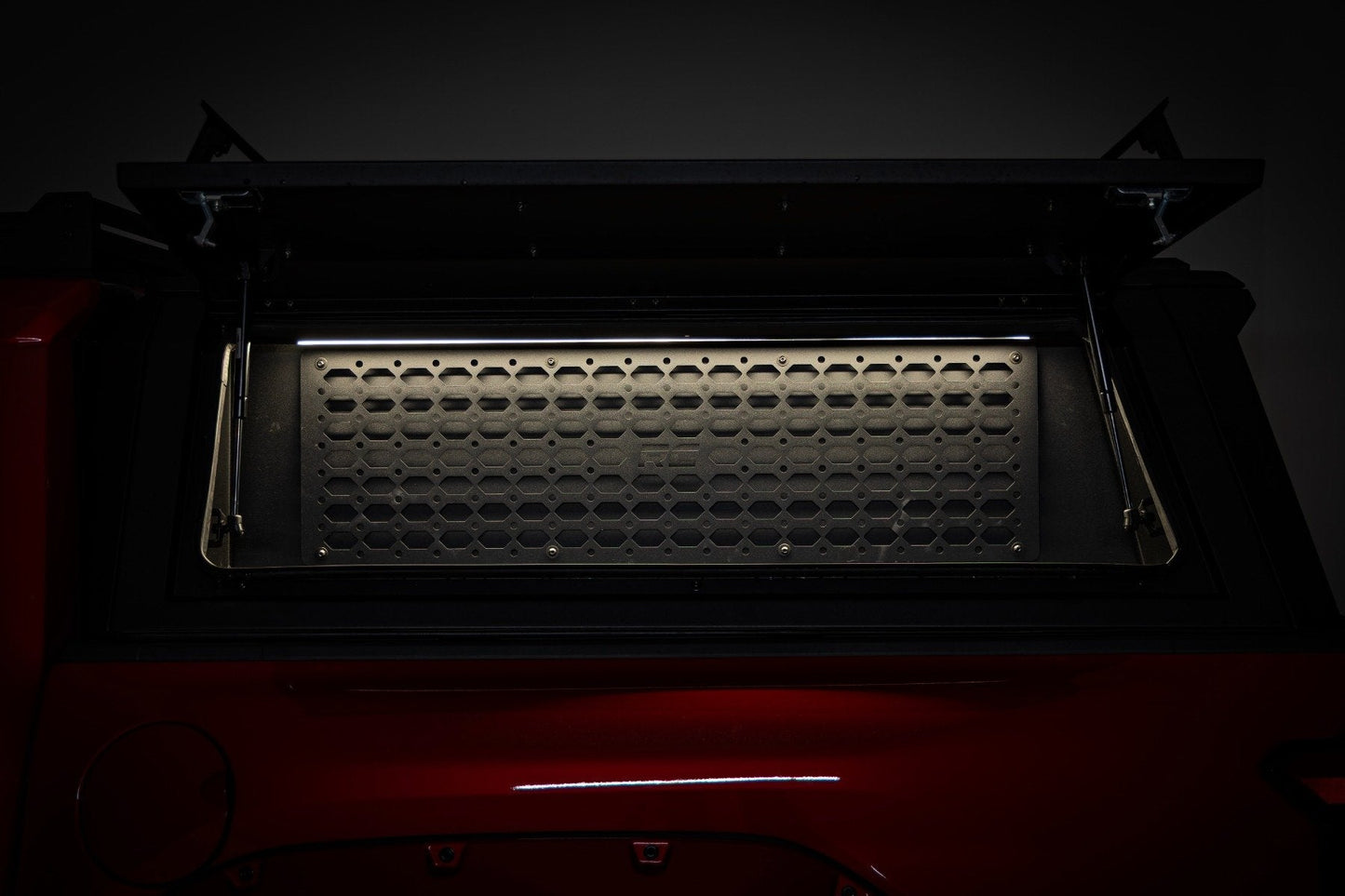 Rough Country 734074 Bed Cap Molle Panel Side Storage Bin | Drivers Side | Toyota Tacoma (16-26)