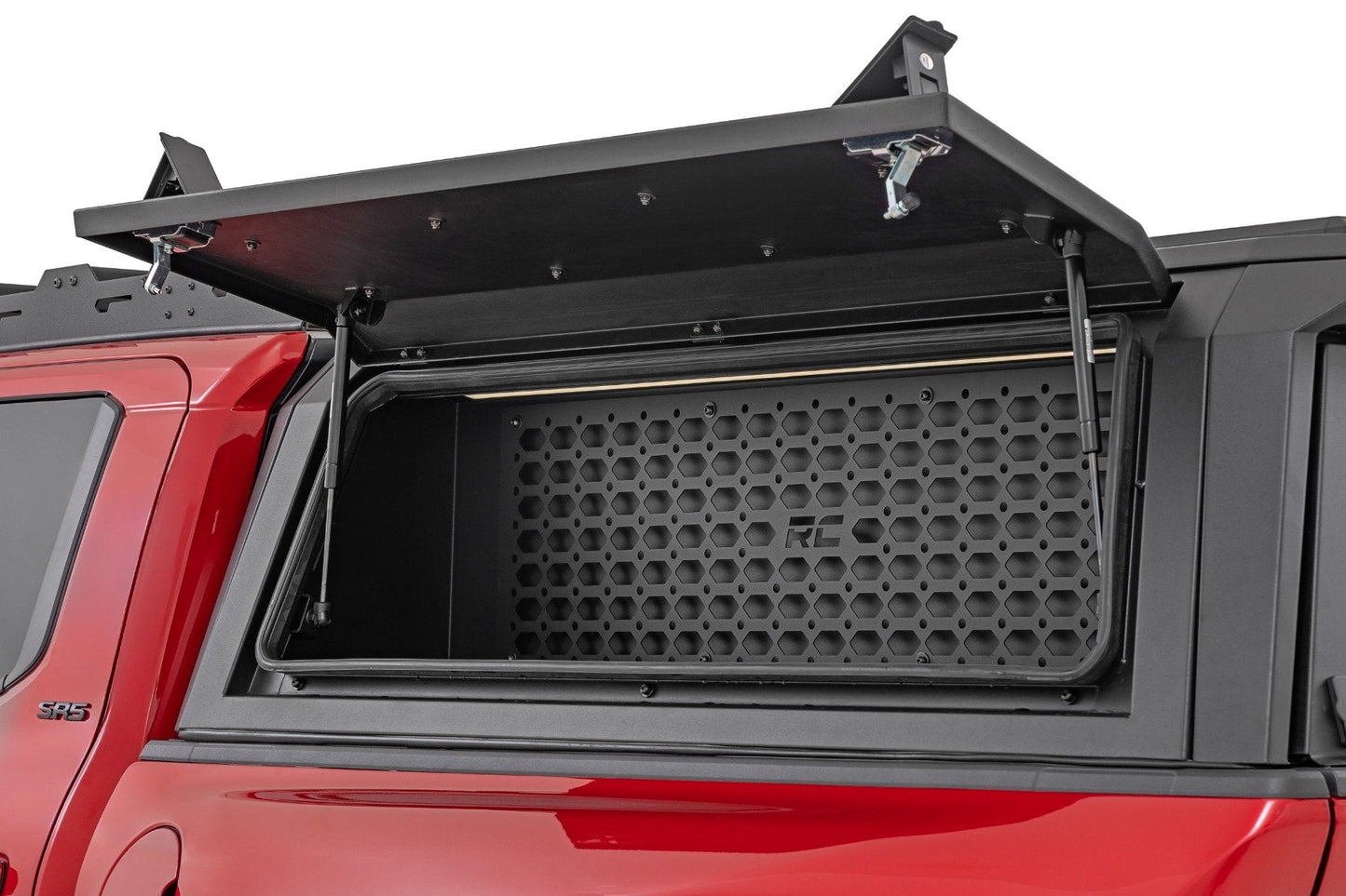 Rough Country 734074 Bed Cap Molle Panel Side Storage Bin | Drivers Side | Toyota Tacoma (16-26)