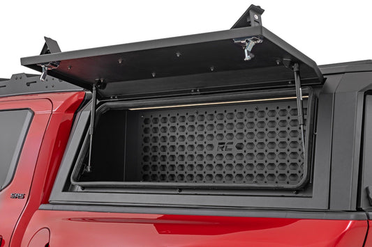 Rough Country 734074 Bed Cap Molle Panel Side Storage Bin | Drivers Side | Toyota Tacoma (16-26)