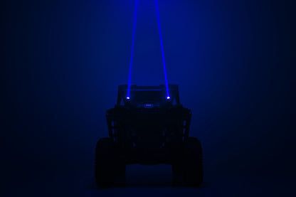 Rough Country 78870 Laser Whip Light Kit | RGBW | 1200 Lumens | Pair