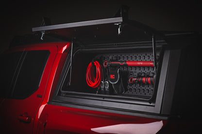 Rough Country 734074 Bed Cap Molle Panel Side Storage Bin | Drivers Side | Toyota Tacoma (16-26)