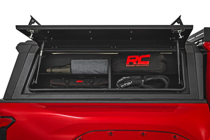 Rough Country 734075 Bed Cap Side Shelf Storage Bin | Passengers Side | Toyota Tacoma (16-26)
