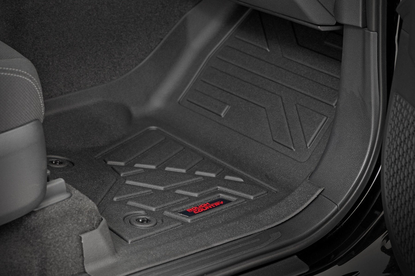 Rough Country SM71323 Sure-Fit Floor Mats | Front | Toyota 4Runner 2WD/4WD (2025-2026)