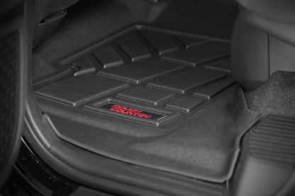 Rough Country SM71324 Sure-Fit Floor Mats | Front & Rear | Toyota 4Runner 2WD/4WD (2025-2026)