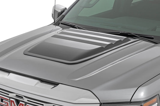 Rough Country HS40010-GJI Hood Scoop | GJI Dark Sky | GMC Sierra 1500 2WD/4WD (2019-2026)