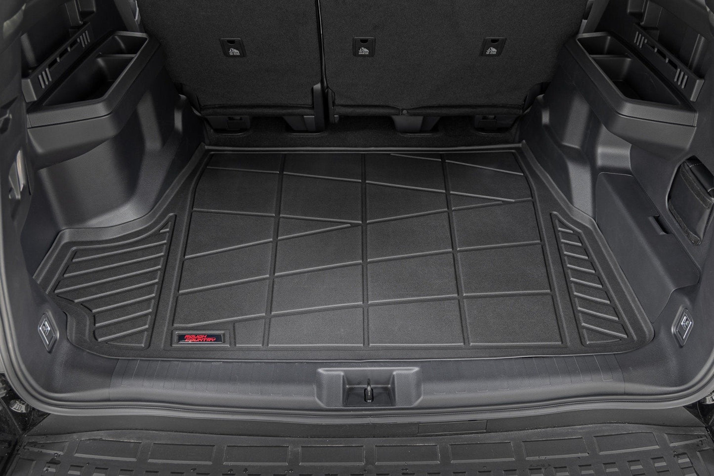 Rough Country SM71326 Sure-Fit Floor Mats | Cargo Mat | Toyota 4Runner 2WD/4WD (2025-2026)