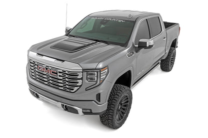Rough Country HS40010-G7J Hood Scoop | G7J Rainforest Green | GMC Sierra 1500 2WD/4WD (2019-2026)