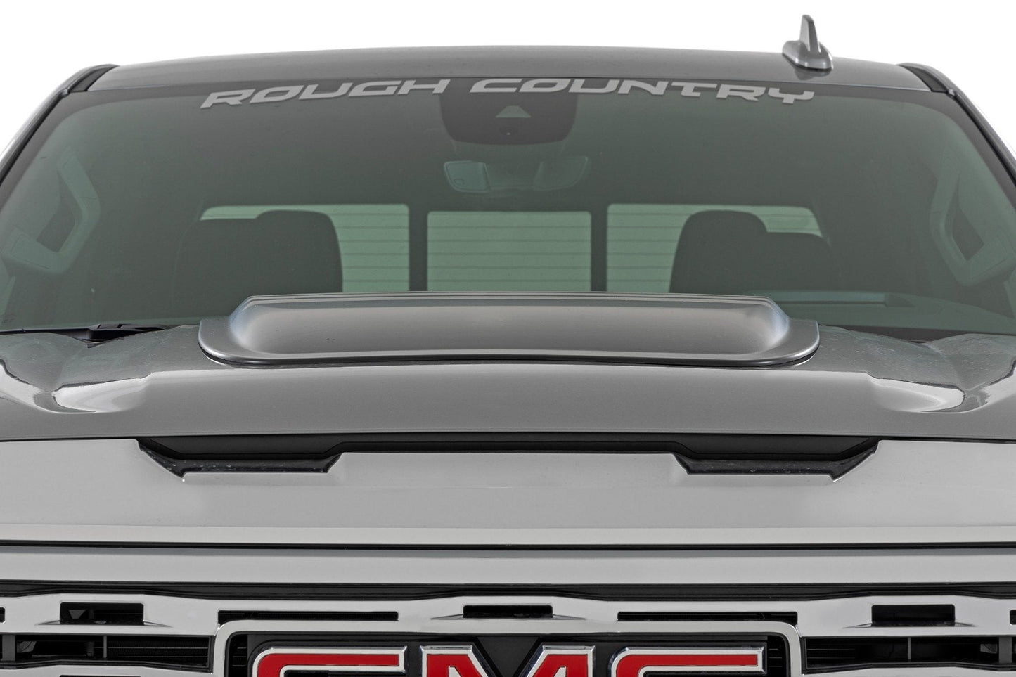 Rough Country HS40010-G48 Hood Scoop | G48 Redwood | GMC Sierra 1500 2WD/4WD (2019-2026)