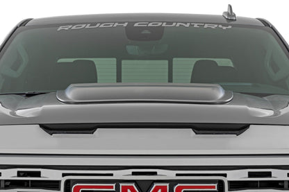 Rough Country HS40010-G48 Hood Scoop | G48 Redwood | GMC Sierra 1500 2WD/4WD (2019-2026)