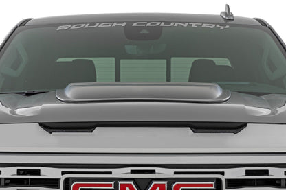 Rough Country HS40010-G6M Hood Scoop | G6M Titanium Rush | GMC Sierra 1500 2WD/4WD (2019-2026)