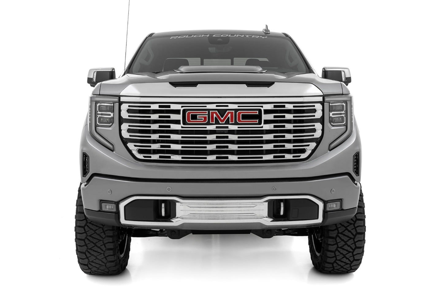 Rough Country HS40010-GB8 Hood Scoop | GB8 Ebony Twilight | GMC Sierra 1500 2WD/4WD (2019-2026)