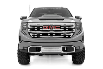 Rough Country HS40010-GAN Hood Scoop | GAN Silver Ice Metallic | GMC Sierra 1500 2WD/4WD (2019-2026)
