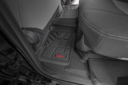 Rough Country SM71325 Sure-Fit Floor Mats | Front & Rear & Cargo Mat | Toyota 4Runner (25-26)