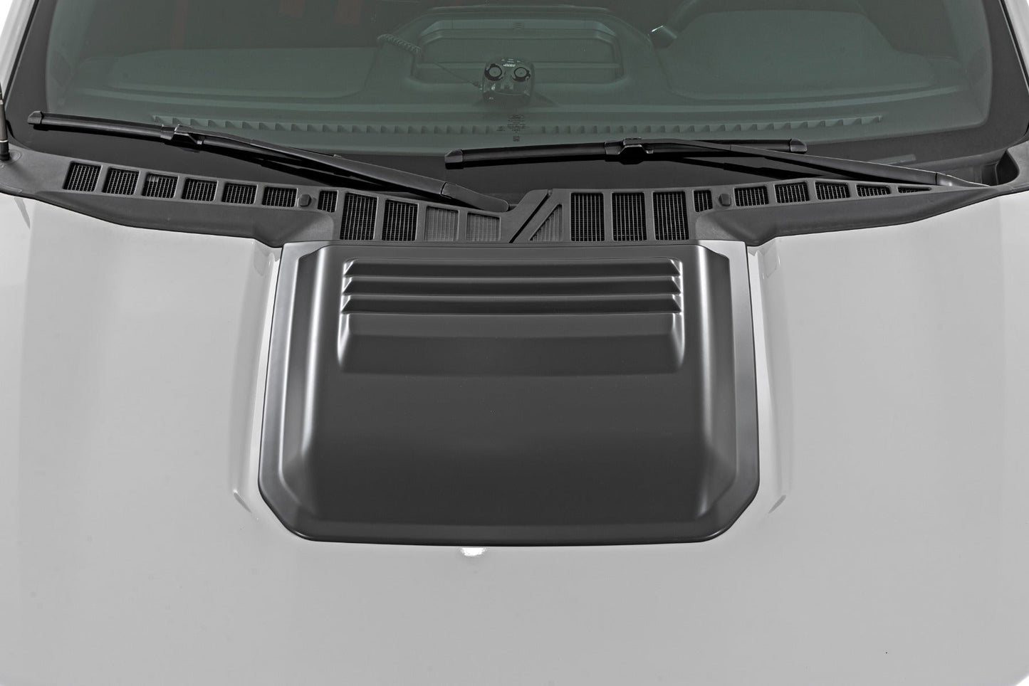 Rough Country HS30010-DR Hood Scoop | DR Avalanche Gray | Ford F-150 2WD/4WD (2021-2025)