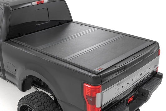 Rough Country 47220651B Hard Low Profile Bed Cover | 6'10" Bed | Ford F-250/F-350 Super Duty (17-26)