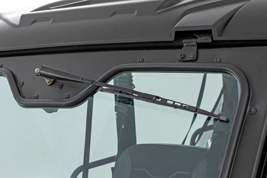 Rough Country 99084 Universal UTV Powered Wiper w/Washer Tank | 16" Blade