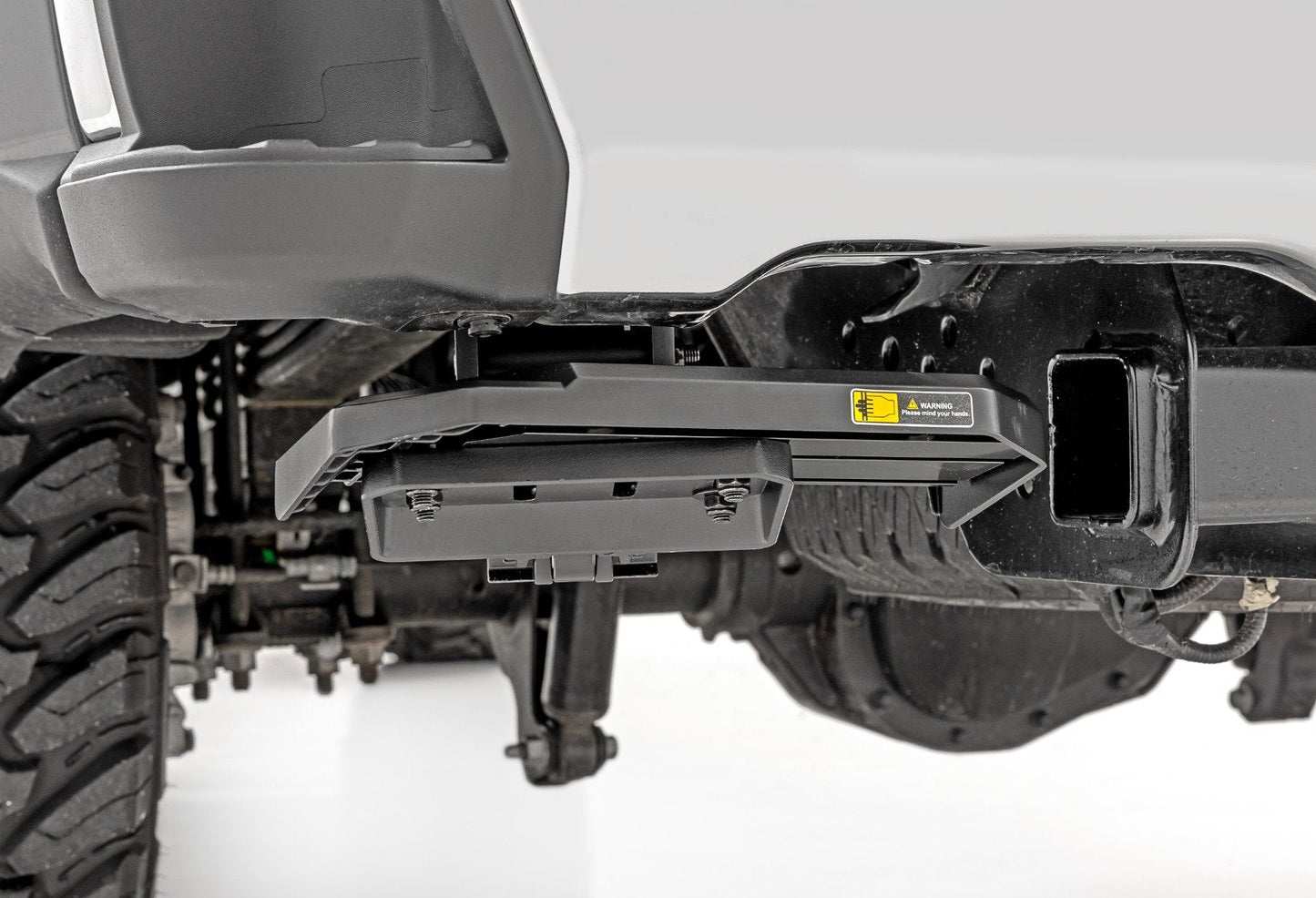 Rough Country PW051579 Retractable Bed Step | Manual Pull | Ford F-250/F-350 Super Duty (23-26)
