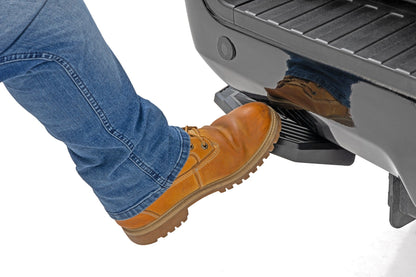 Rough Country PW049815 Retractable Bed Step | Manual Pull | Ford F-250/F-350 Super Duty (17-22)