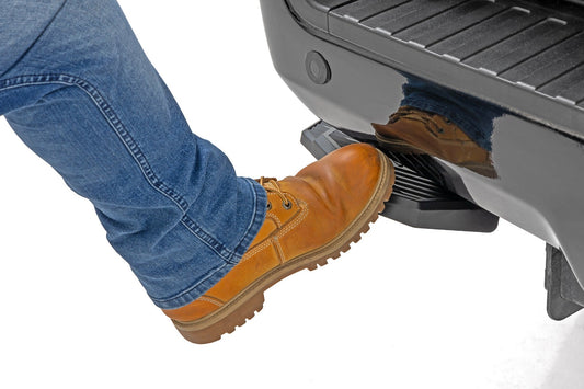 Rough Country PW049815 Retractable Bed Step | Manual Pull | Ford F-250/F-350 Super Duty (17-22)