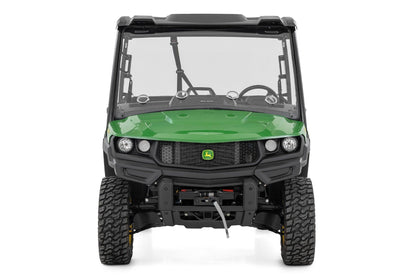 Rough Country 98222275 Vented Full Windshield | Scratch Resistant | John Deere Gator XUV 835E