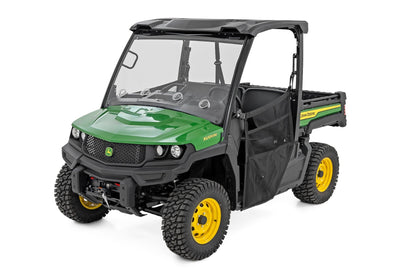 Rough Country 98222275 Vented Full Windshield | Scratch Resistant | John Deere Gator XUV 835E