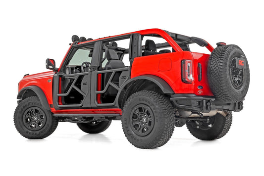 Rough Country 10658 Tubular Doors | 4 Door | Ford Bronco 4WD (2021-2025)