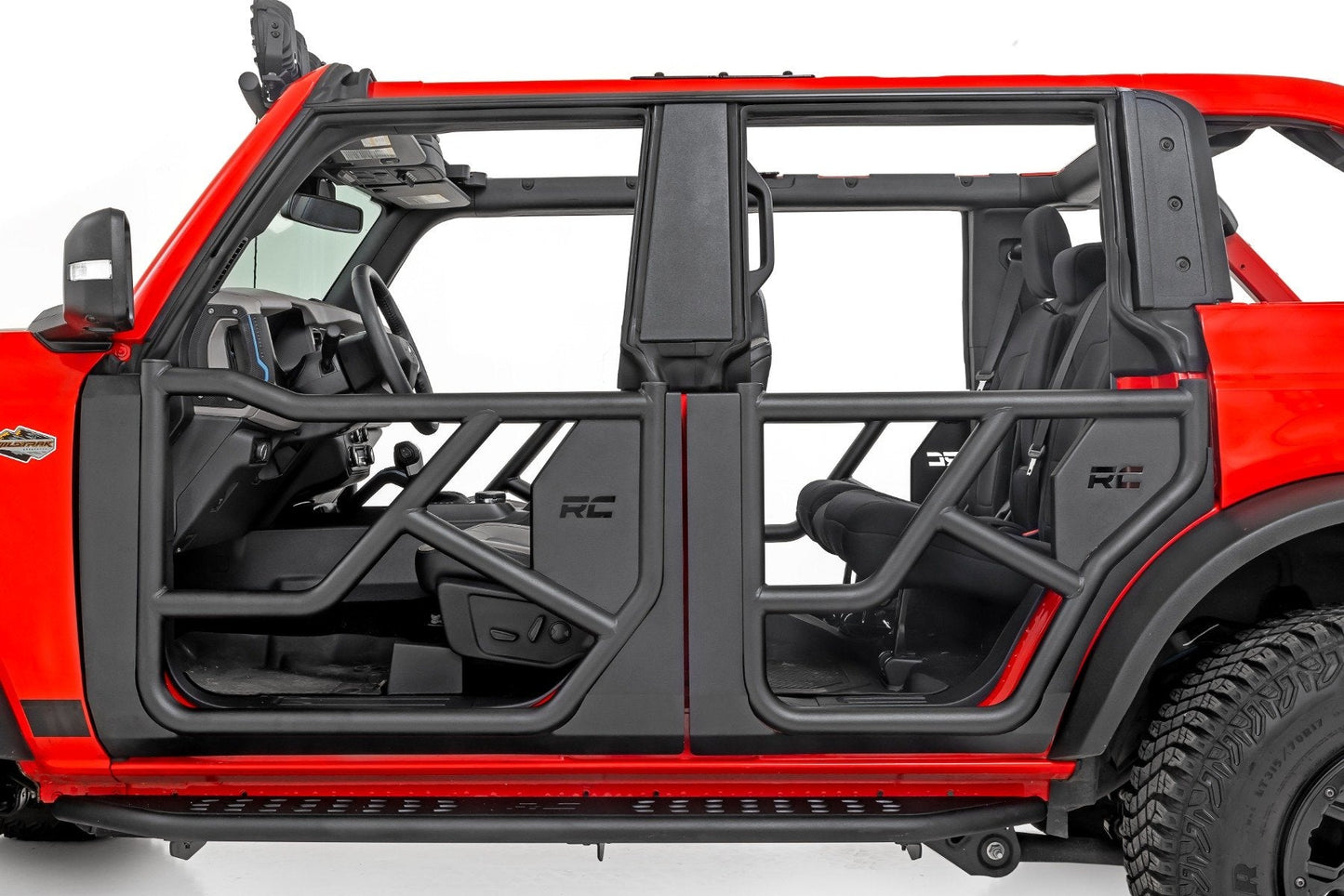 Rough Country 10658 Tubular Doors | 4 Door | Ford Bronco 4WD (2021-2025)