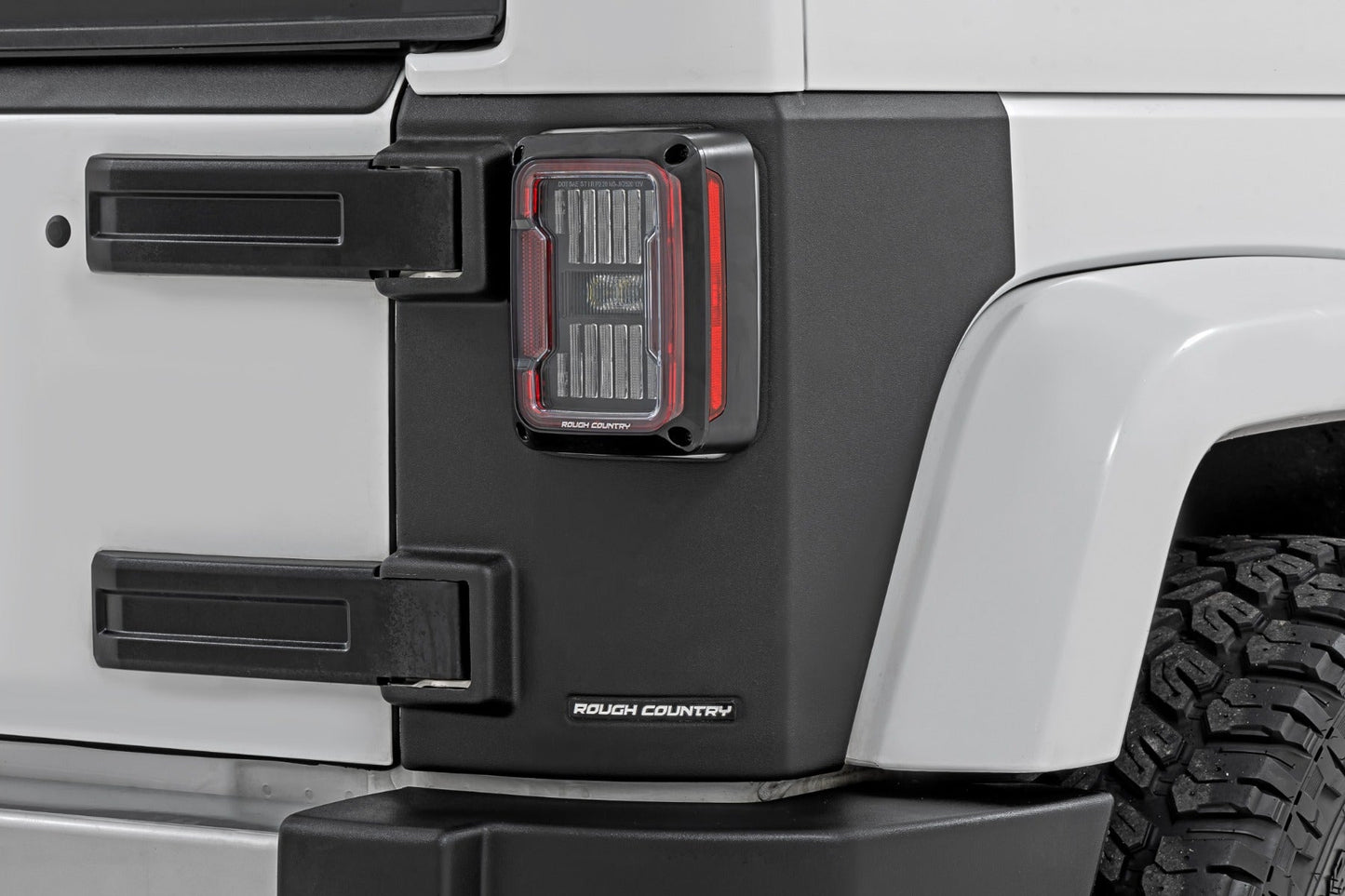 Rough Country TC13022 Trail Cladding | Rear Corners | Jeep Wrangler JK/Wrangler Unlimited  (07-18)