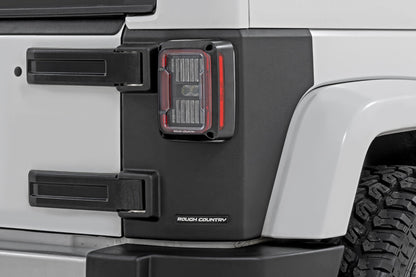 Rough Country TC13022 Trail Cladding | Rear Corners | Jeep Wrangler JK/Wrangler Unlimited  (07-18)